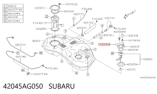  42045AG050 Subaru