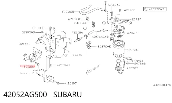  42052AG500 Subaru