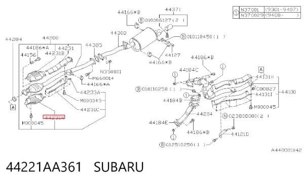  44221AA361 Subaru