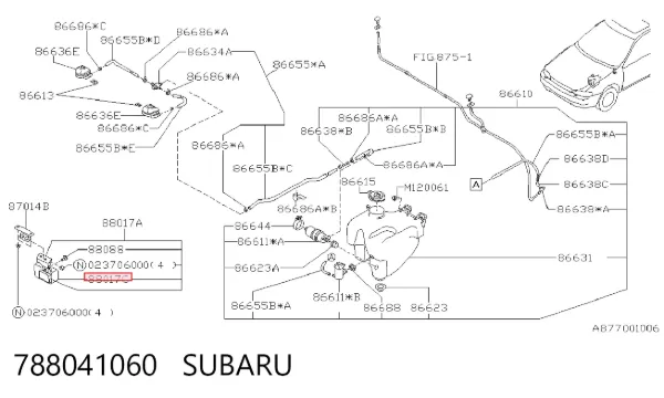  788041060 Subaru