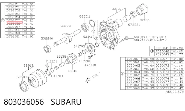  803036056 Subaru