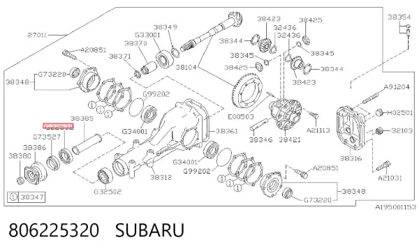 806225320 Subaru