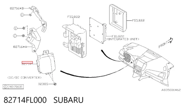  82714FL000 Subaru