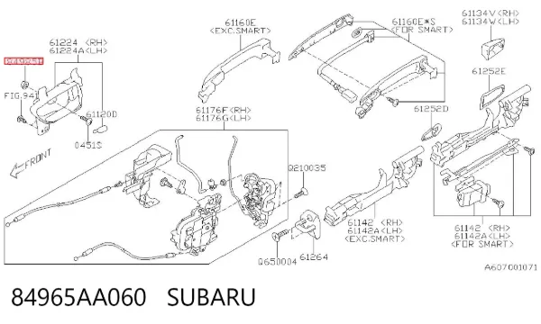  84965AA060 Subaru