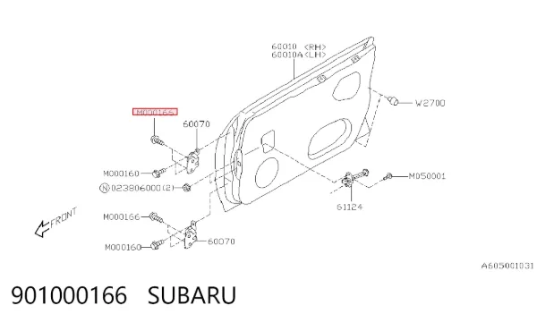  901000166 Subaru