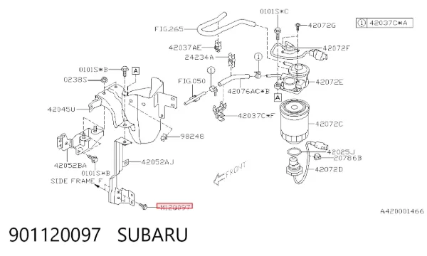  901120097 Subaru