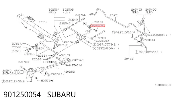  901250054 Subaru