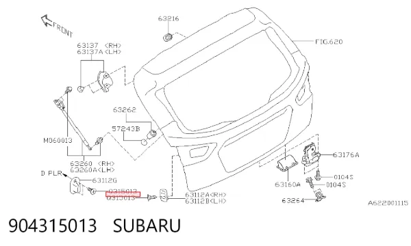  904315013 Subaru
