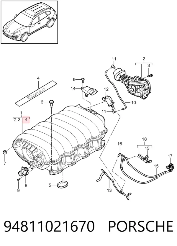  94811021670 Porsche