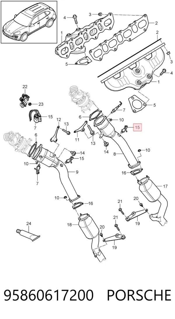  95860617200 Porsche