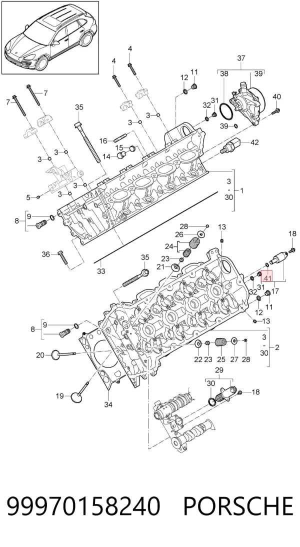  99970158240 Porsche