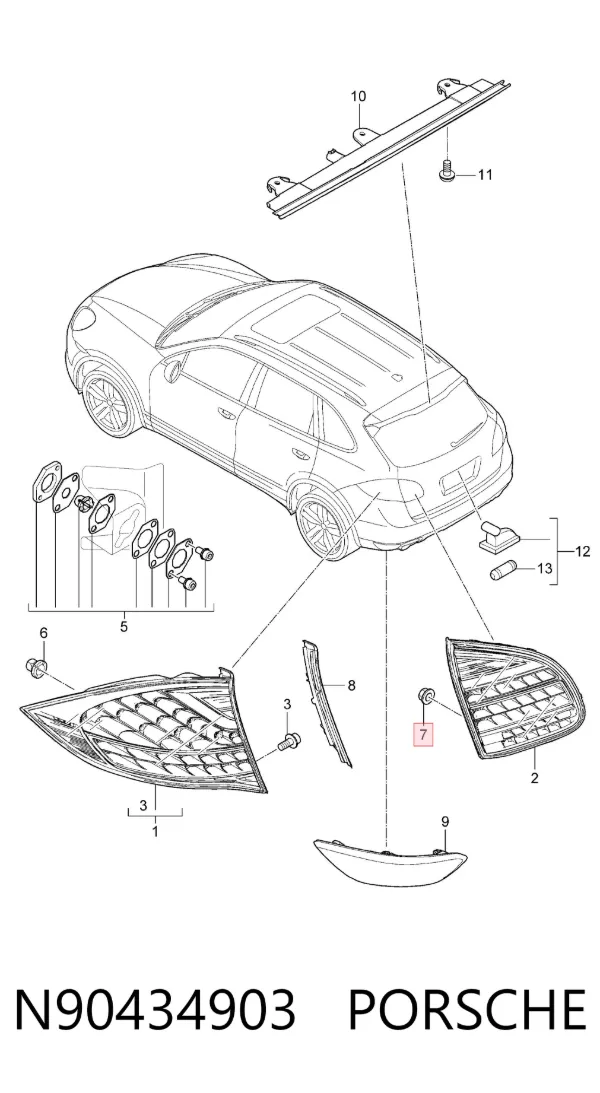  N90434903 Porsche