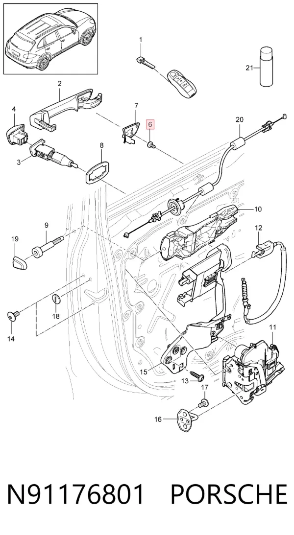  N91176801 Porsche