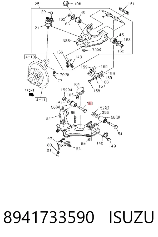  8941733590 Isuzu