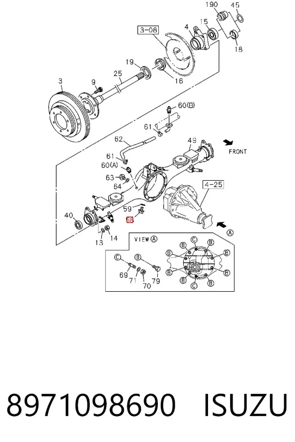  8971098690 Isuzu