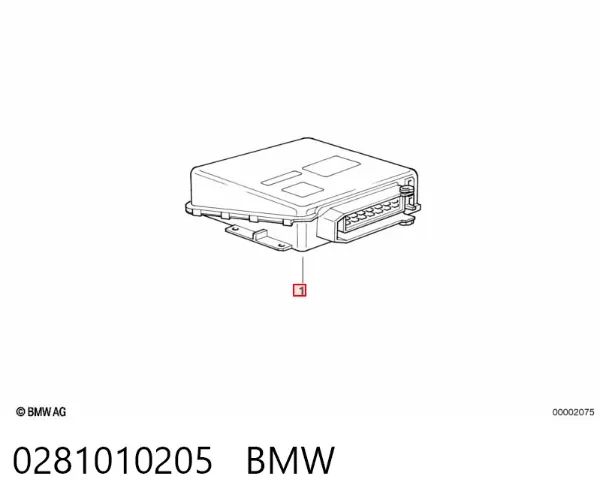 Módulo de direção (Centralina eletrônica) de motor BMW 3 E46