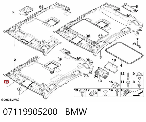  07119905200 BMW