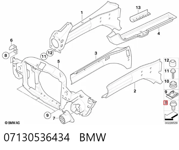  07130536434 BMW