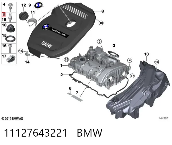  11127643221 BMW