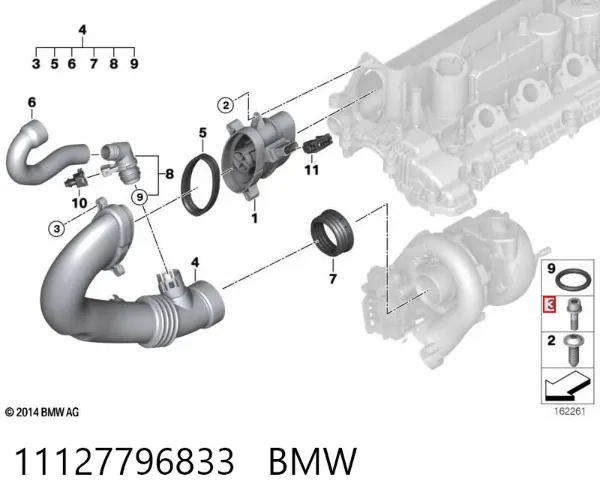  11127796833 BMW