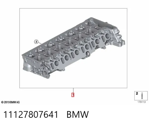 Cabeça de motor (CBC) BMW X5 E70