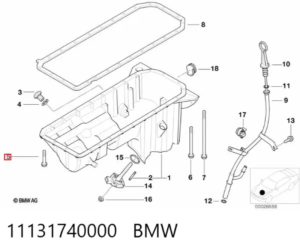  11131740000 BMW