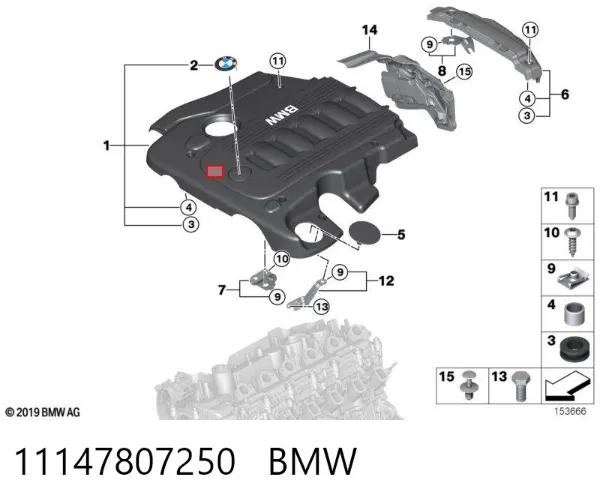 11147807250 BMW