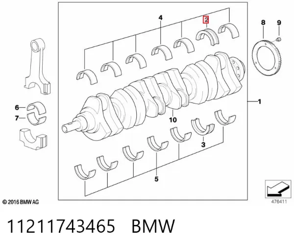  11211743465 BMW