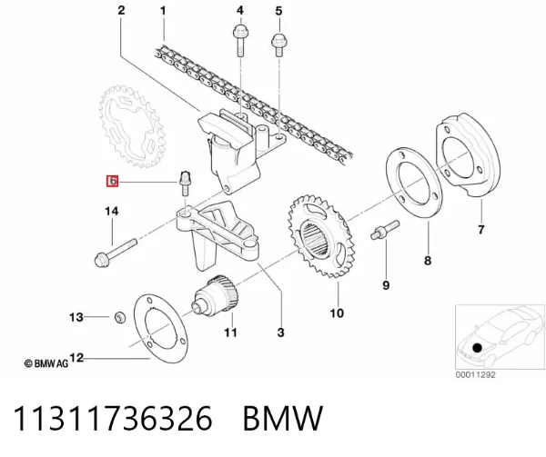  11311736326 BMW