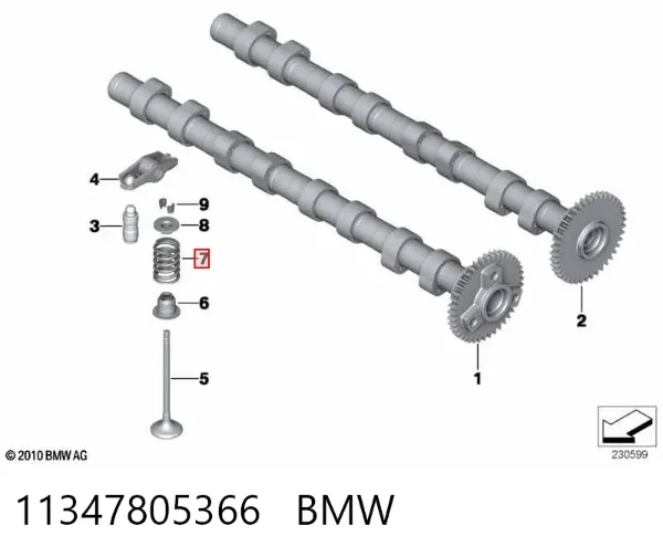  11347805366 BMW