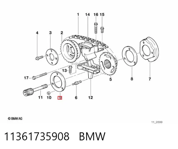 11361735908 BMW