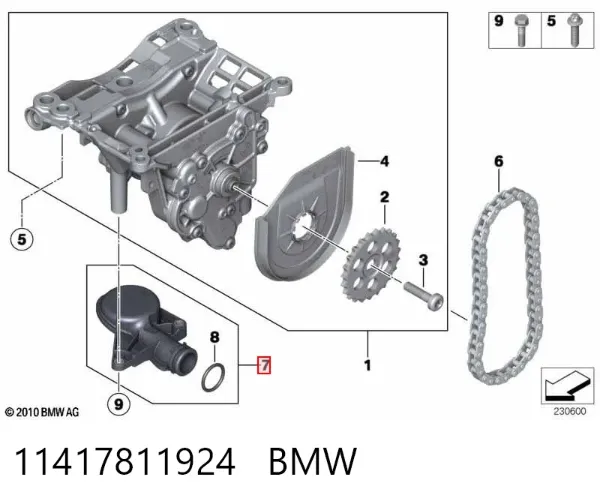  11417811924 BMW
