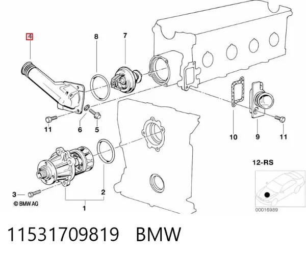  11531709819 BMW