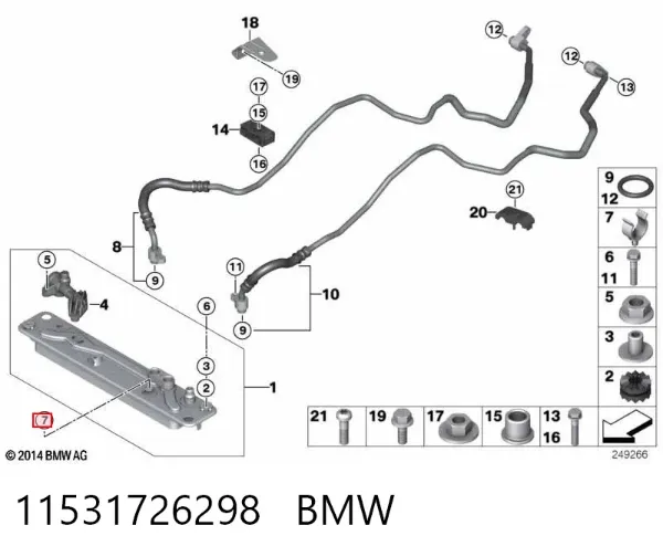  11531726298 BMW