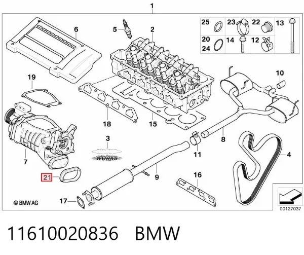  11610020836 BMW