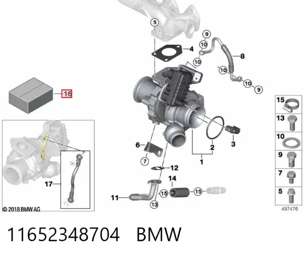  11652348704 BMW