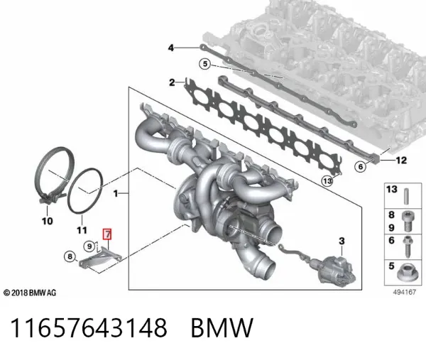  11657643148 BMW