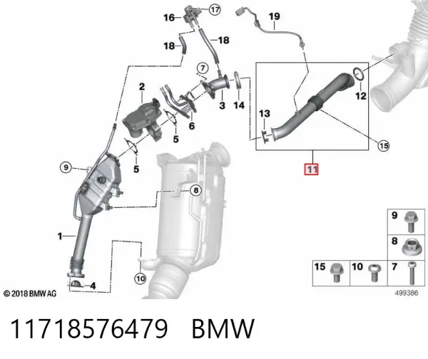  11718576479 BMW