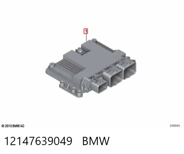 Módulo de direção (Centralina eletrônica) de motor 12147639049 BMW