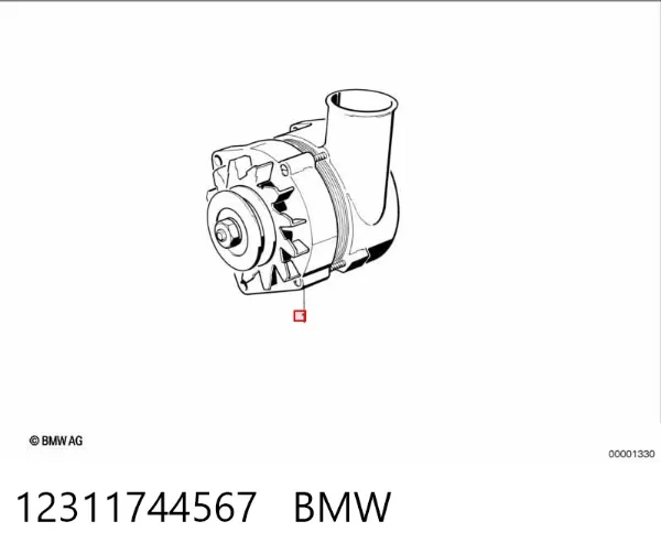 Gerador 12311744567 BMW