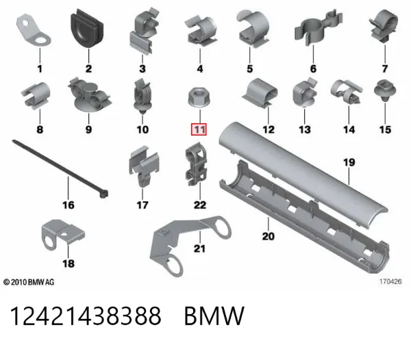  12421438388 BMW