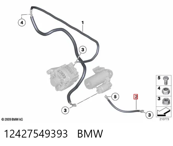  12427549393 BMW