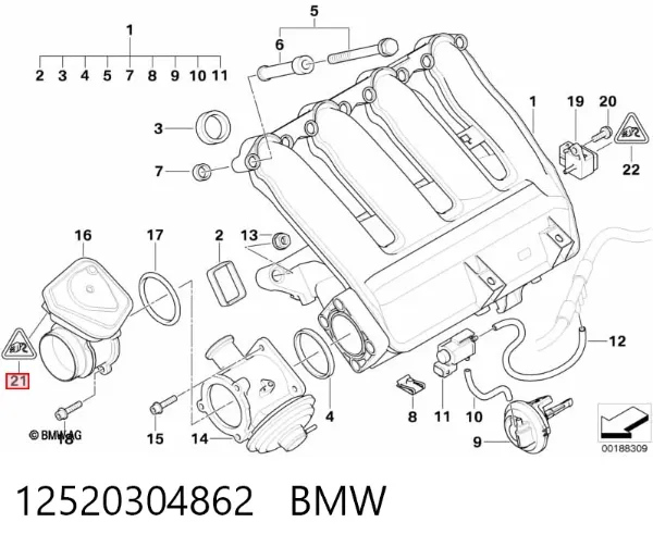  12520304862 BMW