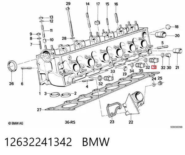 Sensor de temperatura do fluido de esfriamento (de ativação de ventilador do radiador) 12632241342 BMW