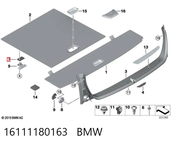  16111180163 BMW