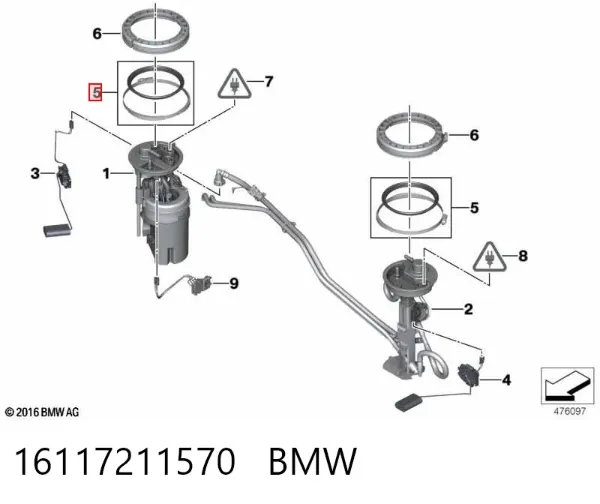  16117211570 BMW