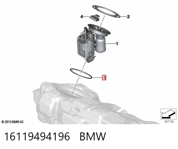  16119494196 BMW