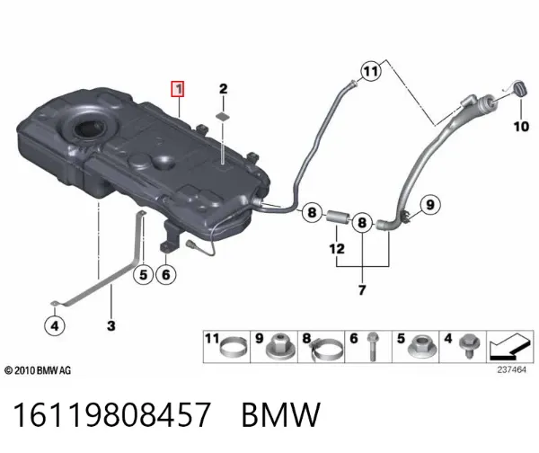  16119808457 BMW