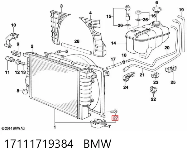  17111719384 BMW