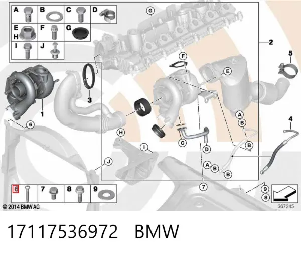  17117536972 BMW